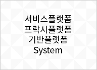 서비스플랫폼 프락시플랫폼 기반 플랫폼 System